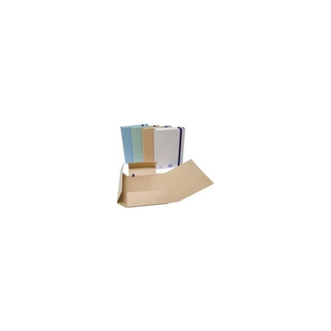 Brefiocart Cf6 cartelle 3 lembi con Elastico Piatto Verde