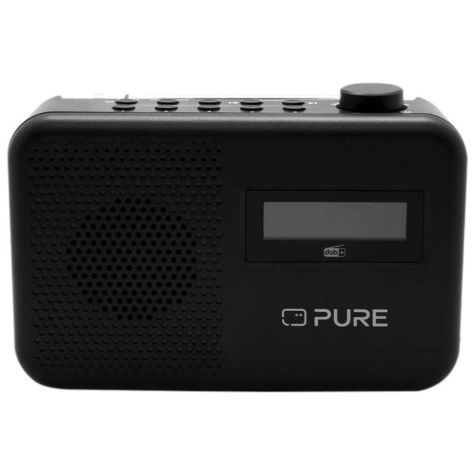 Pure 252517 Elan One 2 Radio Portatile Digitale DAB+ FM Bluetooth 5.1 LCD 1,5 W colore Nero