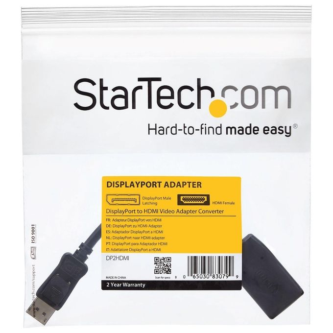 StarTech Adattatore convertitore video DisplayPort a HDMI