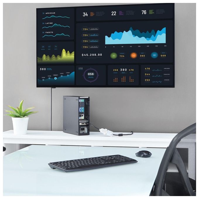 StarTech.com Adattatore Convertitore Video Displayport A Dvi