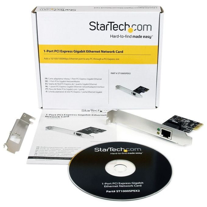 StarTech Scheda Adattatore Di Rete Pcie 1 Porta Ethernet Gigabit