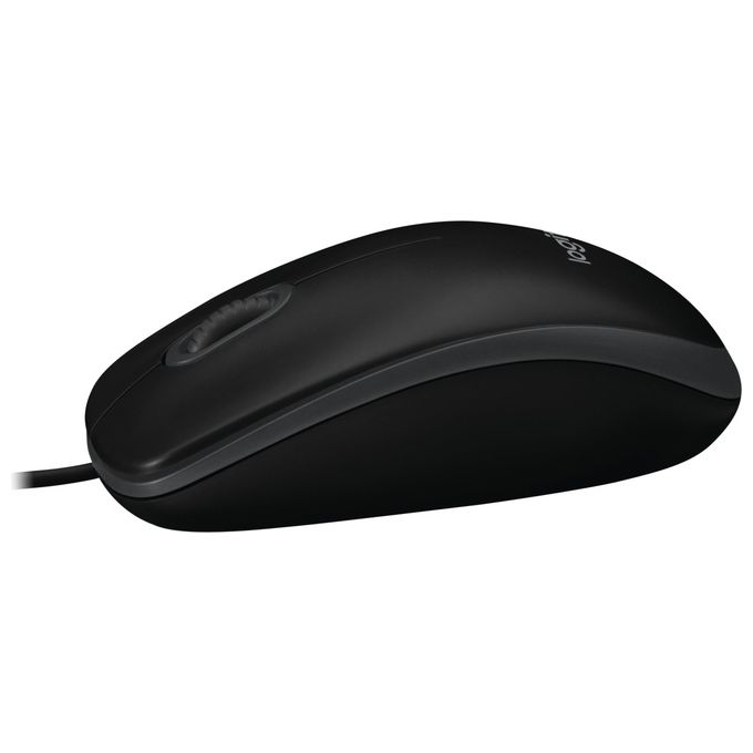 Logitech Mouse B100 Black For Business