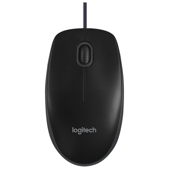 Logitech Mouse B100 Black For Business