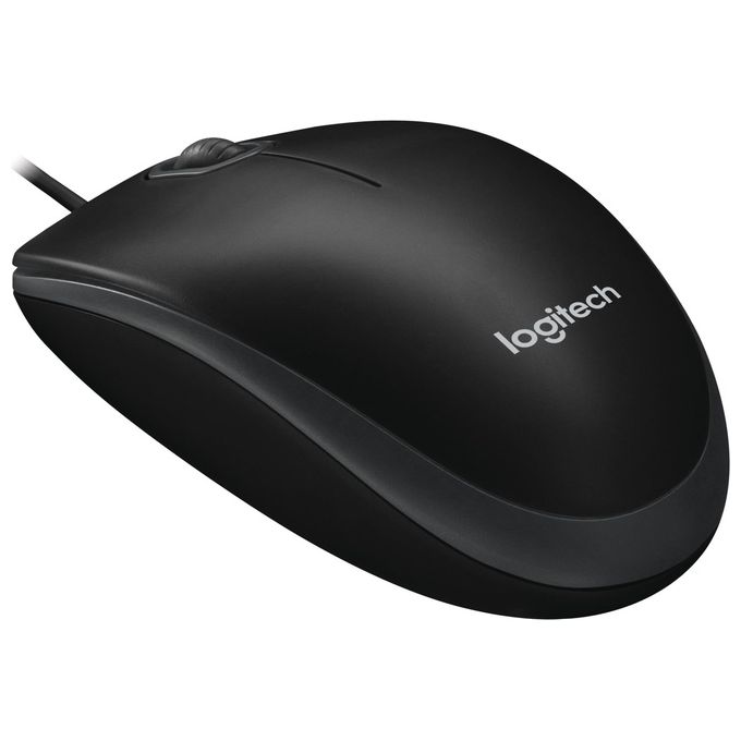 Logitech Mouse B100 Black For Business