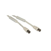 Nuova Video Suono 15HI099 Cavo di antenna 1 spina + 1 presa iec 9,5 con filtri - l. 2mt