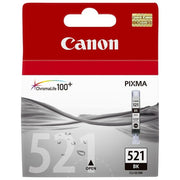Canon cli-521bk serbatoio nero (contenuto 9 ml)
