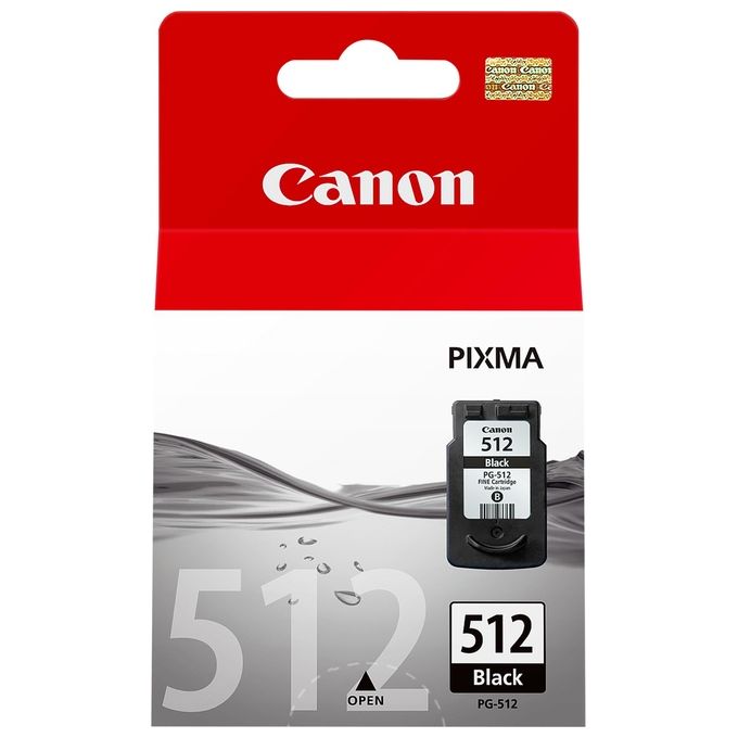 Canon pg-512bk serbatoio nero con testina contenuto 15ml