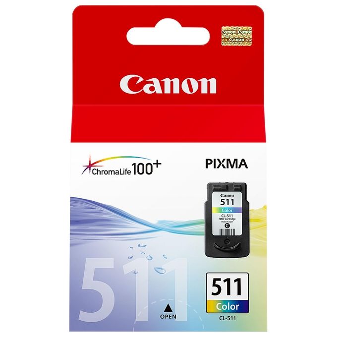 Canon cl-511 serbatoio colori con testina contenuto 9ml