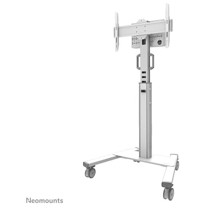 Neomounts FL50S-825WH1 Carrello TV da Pavimento Regolabile in Altezza 37-75'' VESA 100x100-600x400 mm 70 Kg TUV Certificato colore Bianco