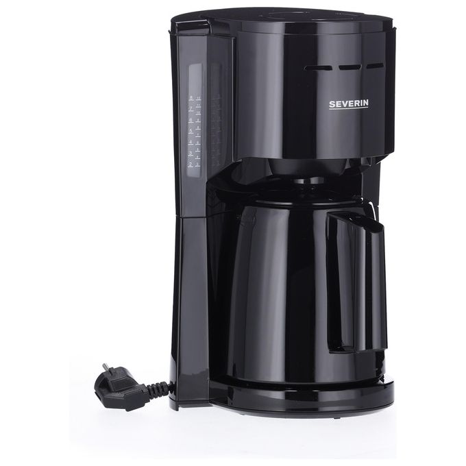 Severin KA 9307 Macchina da caffe' con filtro Capacita' 8 tazze Potenza 1000 W Spegnimento automatico colore Nero