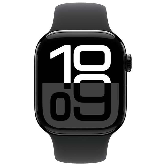 Apple MWWE3QL-A Watch Series 10 Smartwatch GPS 42mm Cassa Alluminio 64 GB watchOS 11 colore Jet Black