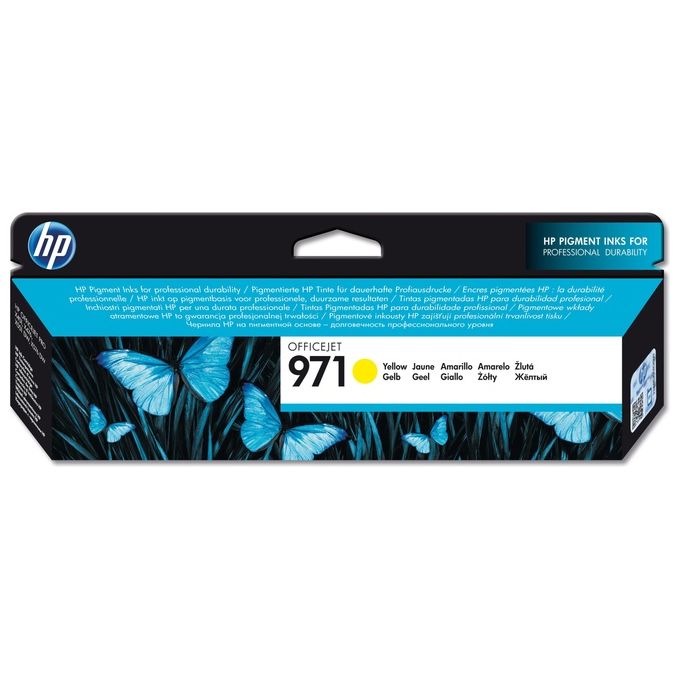 Hp Ink Cartridge No 971 Yellow