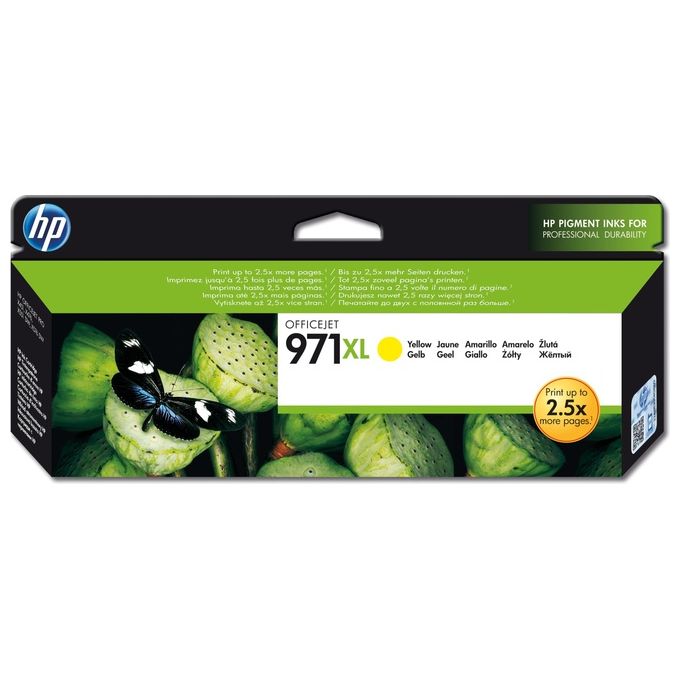 Hp Ink Cartridge No 971xl Yellow