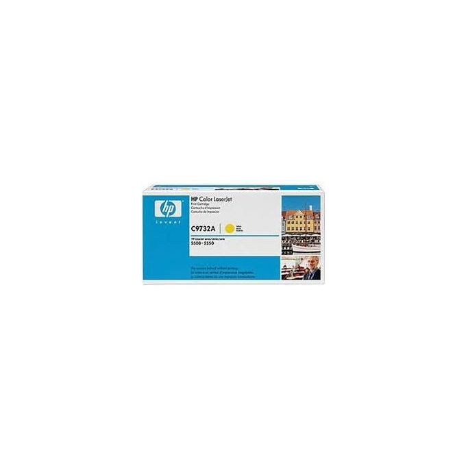 HP C9732AC Giallo originale LaserJet cartuccia toner ( C9732A ) Contract per Color LaserJet 5500, 5550