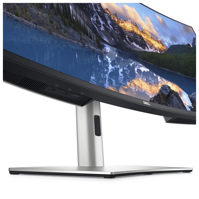 Dell U3824DW UltraSharp Monitor 37.5'' IPS LED 3840x1600 Wide Quad HD colore Nero Argento