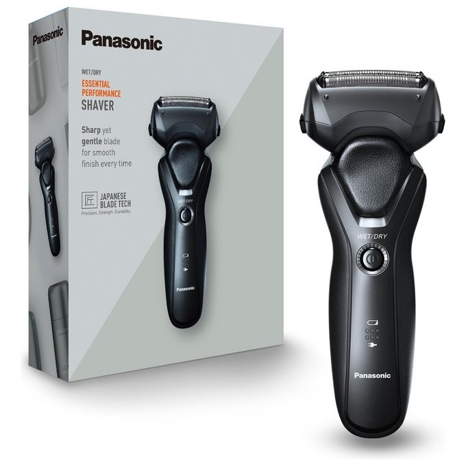 Panasonic ES-RT37-K503 Rasoio elettrico WetandDry 3 testine autonomia 54 min colore Nero