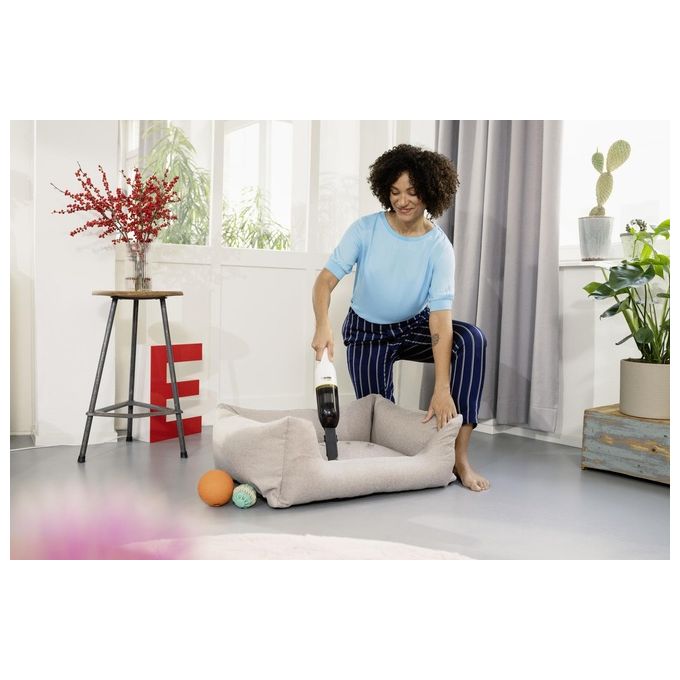 Kärcher CVH 2 Aspirabriciole a Batteria Senza Sacchetto Filtro HEPA 7,2 V 20 min 78 dB colore Nero Bianco