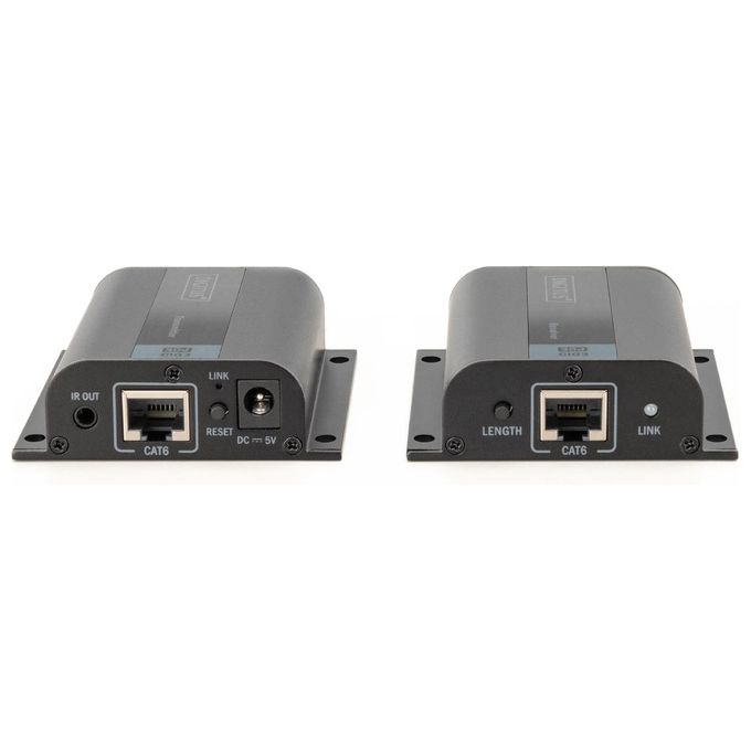 Digitus Estensore Hdmi Full Hd con Cavo di Rete 50mt con Monitor Locale