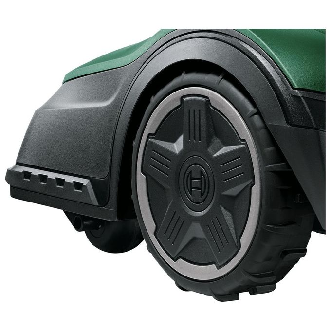 Bosch 06008B0303 Indego M+ 700 Robot Tagliaerba a Batteria 18V 700 m² LogiCut App Connect colore Nero Verde