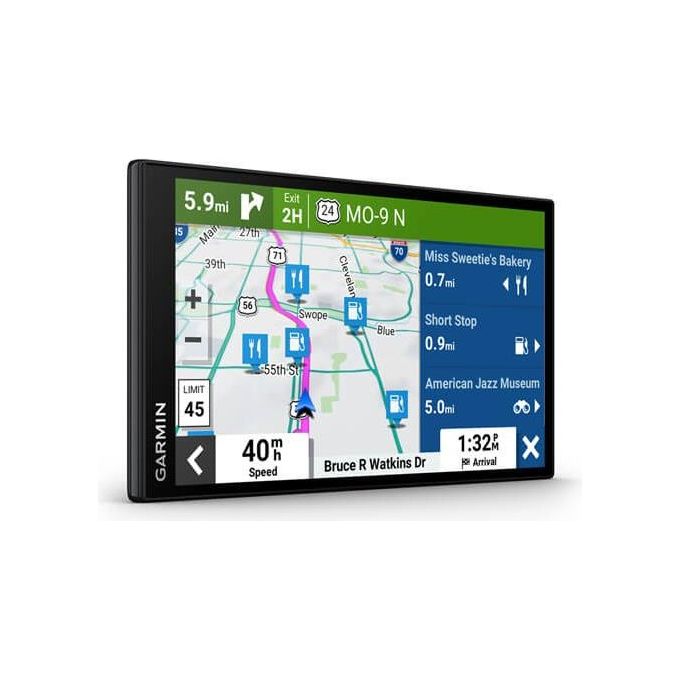 Garmin 010-02470-10 DriveSmart 76 MT-S Navigatore GPS 7'' TFT Touch Screen Mappe Europa Bluetooth Wi-Fi colore Nero