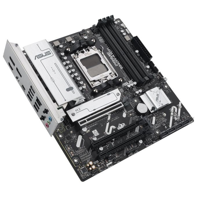 ASUS 90MB1J20-M0EAY0 PRIME Scheda Madre B840M-A WIFI AM5 DDR5 micro ATX con Wi-Fi 6E Bluetooth 5.3 2.5GbE colore Nero