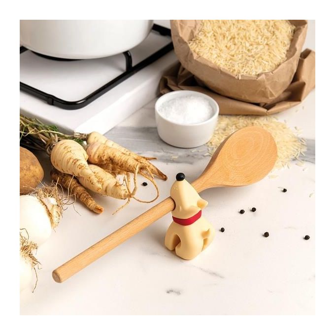 Ototo Buddy Sandstone Porta Cucchiaio e Solleva Coperchio