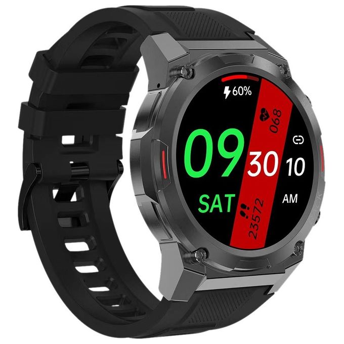 MaxCom FW63BK Cobalt Pro Smartwatch AMOLED 1.43'' IP68 Cardiofrequenzimetro Bluetooth colore Nero