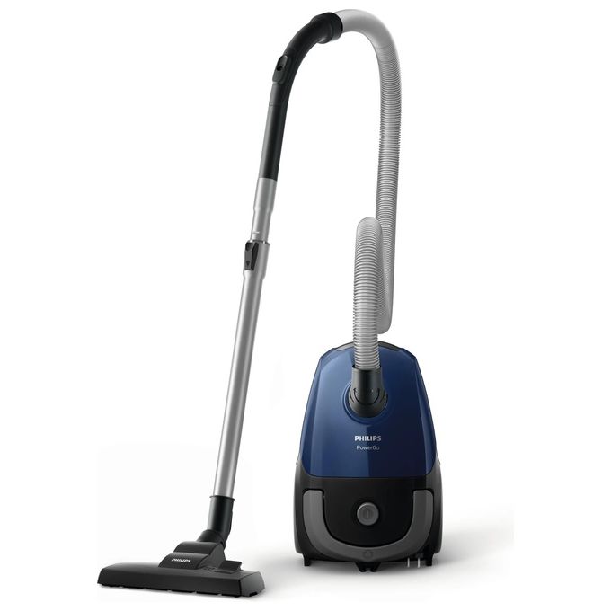 Philips FC8240-09 PowerGo Aspirapolvere a Traino con Sacco 3 L 900 W 77 dB colore Blu
