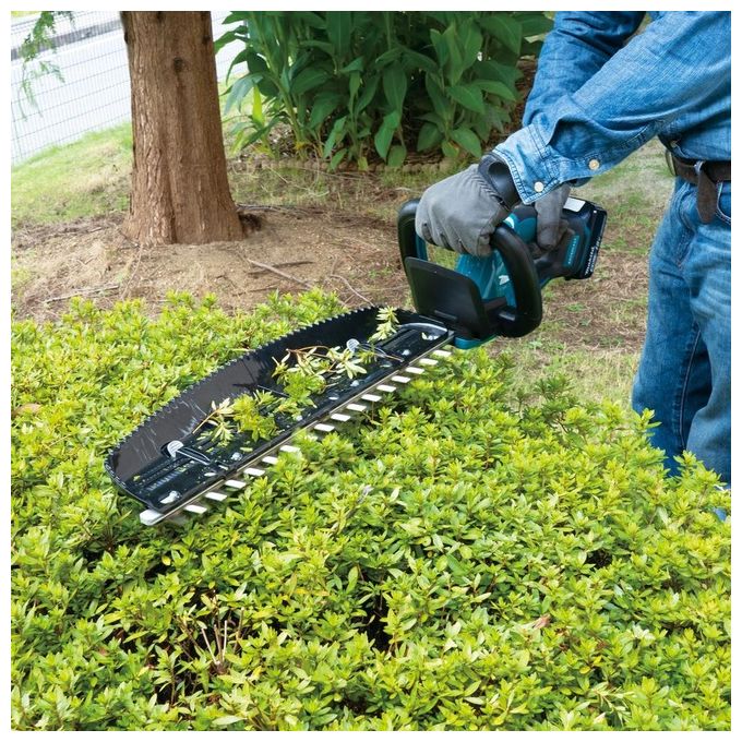 Makita DUH506RF Tagliasiepi a Batteria Brushless LXT 18V 3.0Ah lama 50cm taglio 20mm colore Blu Nero