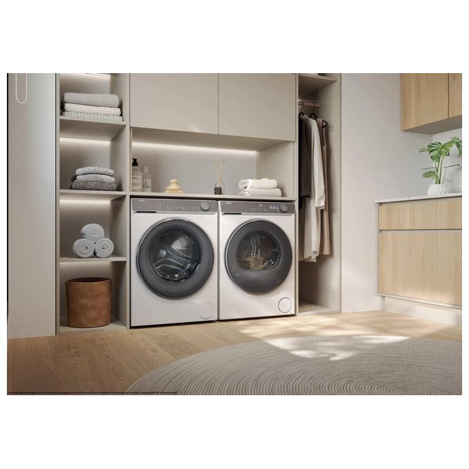 Haier HD100-C367U1 X Series 7 Asciugatrice Pompa di Calore 10 Kg Classe C Wi-Fi Ion AirFresh (85x59,5x68,5 cm) colore Bianco