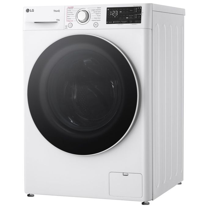 LG F4R3710NSWW Lavatrice 10kg AI DD Classe Energetica A-1400 Giri Autodosaggio Wi-Fi