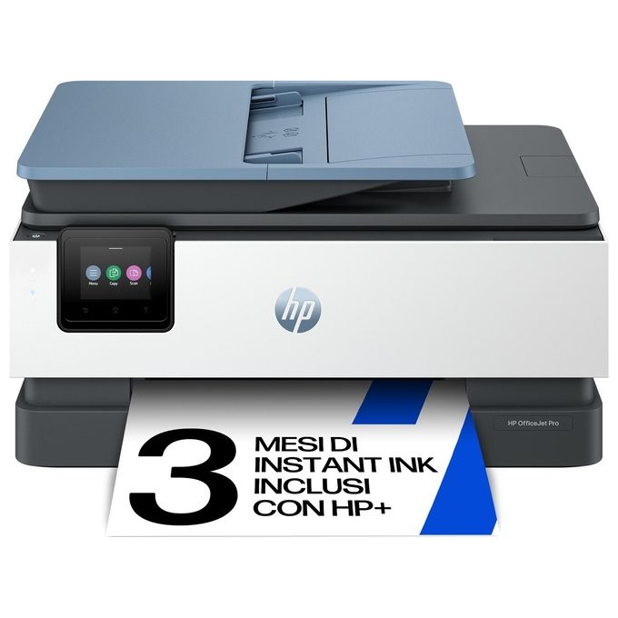 HP 40Q47B OfficeJet Pro 8135e Stampante Multifunzione Inkjet A4 Colori 20 ppm Fronte Retro ADF Wi-Fi colore Grigio