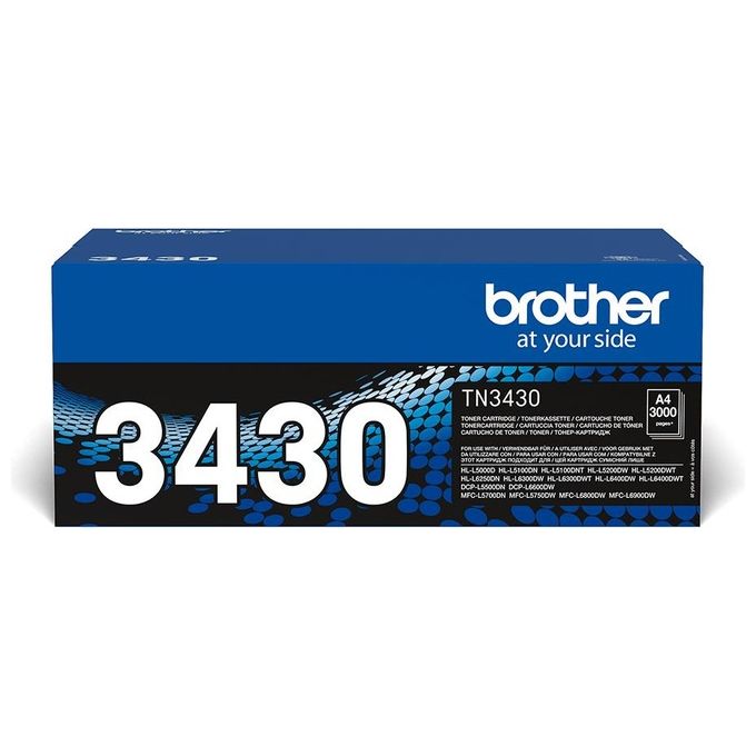 Brother Toner 3000pg per Hl-l5000d-l5100dn-l6400dw-l6400dwt Dcp-l5500dn-l6600dw