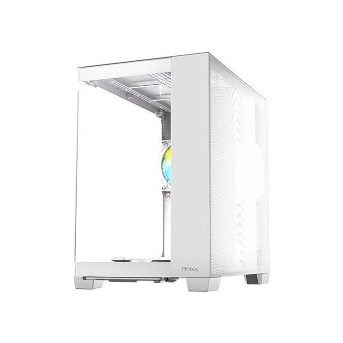 Antec C8 ARGB WHITE Case PC Full Tower Supporto E-ATX Vetro Temperato Senza Cuciture 2 Ventole 160 mm 1 Ventola 140 mm ARGB PWM USB Type-C 360 mm Radiatore colore Bianco