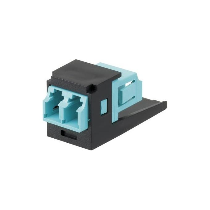 Panduit Adattatore LC Duplex per Fibre MM Nero-Blu
