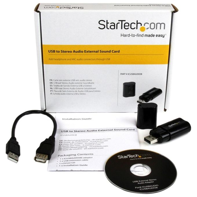 StarTech.com Scheda Audio Esterna Adattatore Audio Usb Stereo