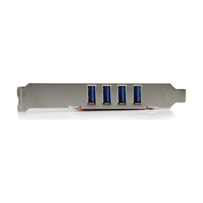 StarTech Scheda Pci con 4 porte USB 3.0 SuperSpeed con alimentazione SATA-SP4