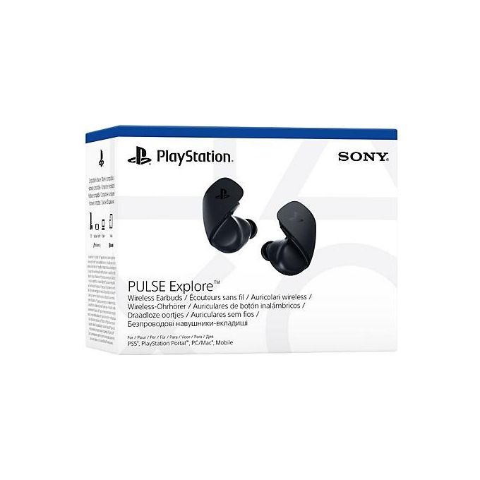 Sony PULSE EXPLORE Auricolari Wireless Gaming In-ear Driver Magnetici Planari Bluetooth PS5 colore Nero