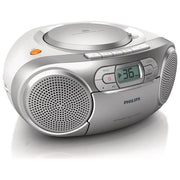 Philips AZ127-12 Boombox Radio Portatile CD Cassette Radio FM Ingresso AUX 2 W colore Grigio