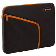 Atlantis Borsa notebook Tablet 7'' Philo-nero+zip Arancio-tasca Laterale