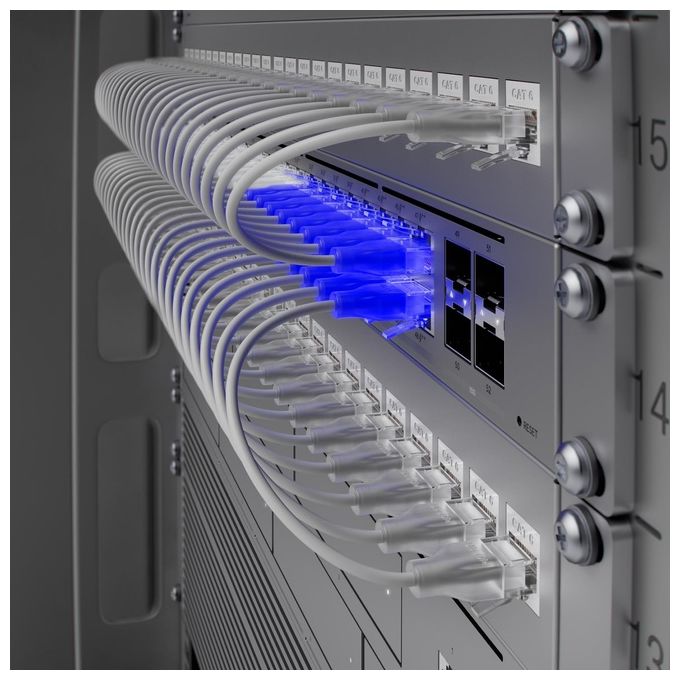 Ubiquiti USW-PRO-MAX-48 UniFi Switch Pro Max 48 Layer 3 32x GbE 16x 2.5G RJ45 4x SFP+ 10G 224 Gbps colore Grigio