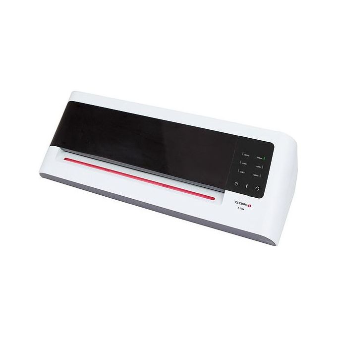 Olympia A 2024 DIN A4 Laminatore Documenti 400mm-min Nero-Bianco