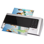 Olympia A 2048 DIN A4 Laminatore Documenti a Freddo 680mm-min Nero-Argento