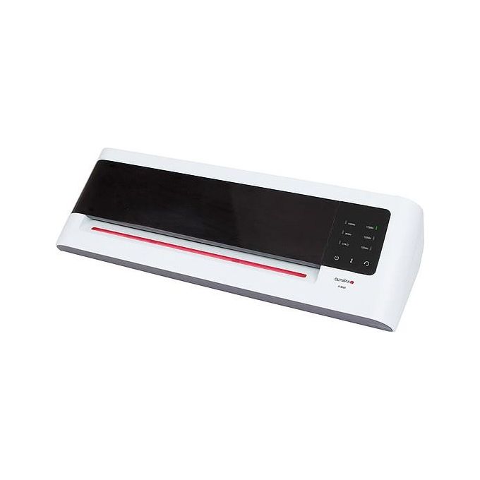 Olympia 3012 A 3024 Laminatrice a freddo-caldo 33 cm 400 mm-min 2 rulli 80-175 µm colore Nero Bianco