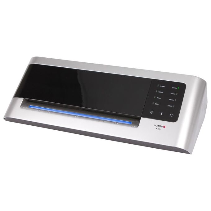 Olympia A 3048 DIN A3 Laminatore Documenti a Freddo 680mm-min Nero-Argento