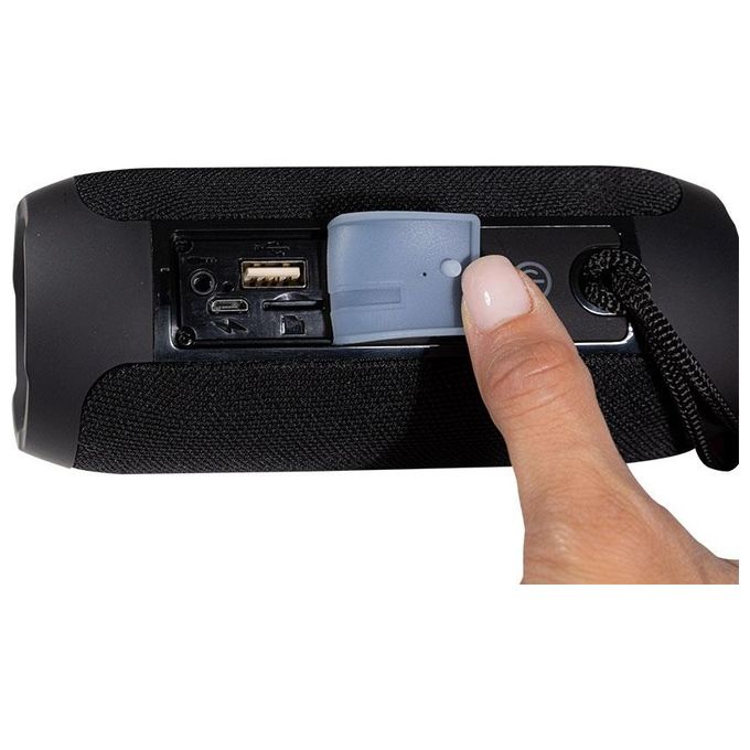 X JUMP XR 84 PLUS Altoparlante Speaker Amplificato con Mp3 Usb Micro-SD Bluetooth Radio FM Nero