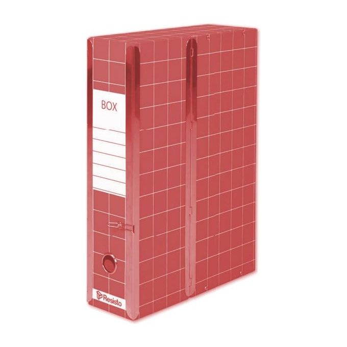 Resisto Scatola Archivio New Color Rosso