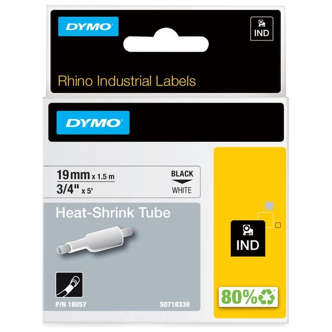 Dymo Cf 5 nastri Da 19mmx1.5m Termo-restring