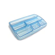 Arda Tray Portaoggetti Azzurro Trasparente