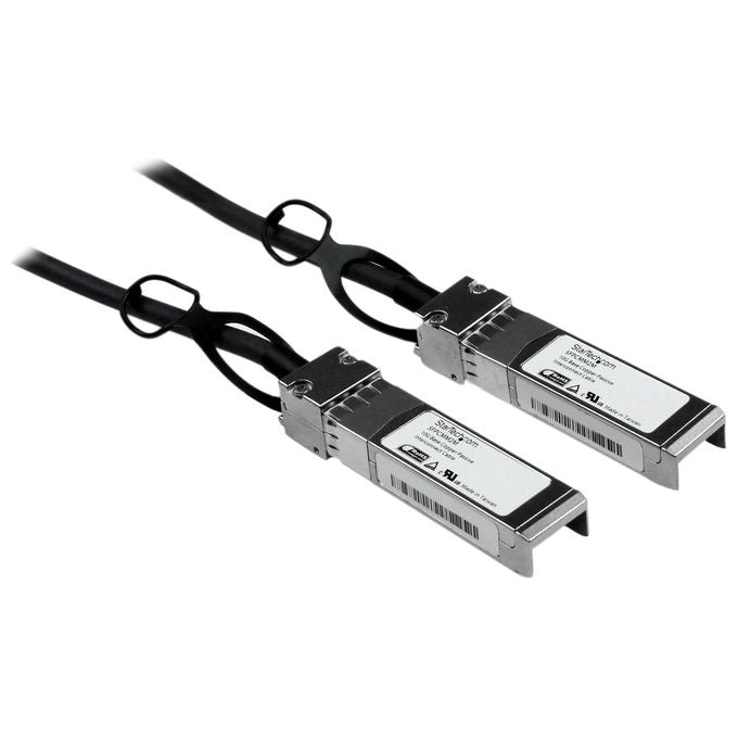 StarTech.com Cisco SFP-H10GB-CU2M Compatibile SFP+ 10-Gigabit Ethernet (10GbE) Cavo Passivo Twinax ad attacco diretto - 2 m